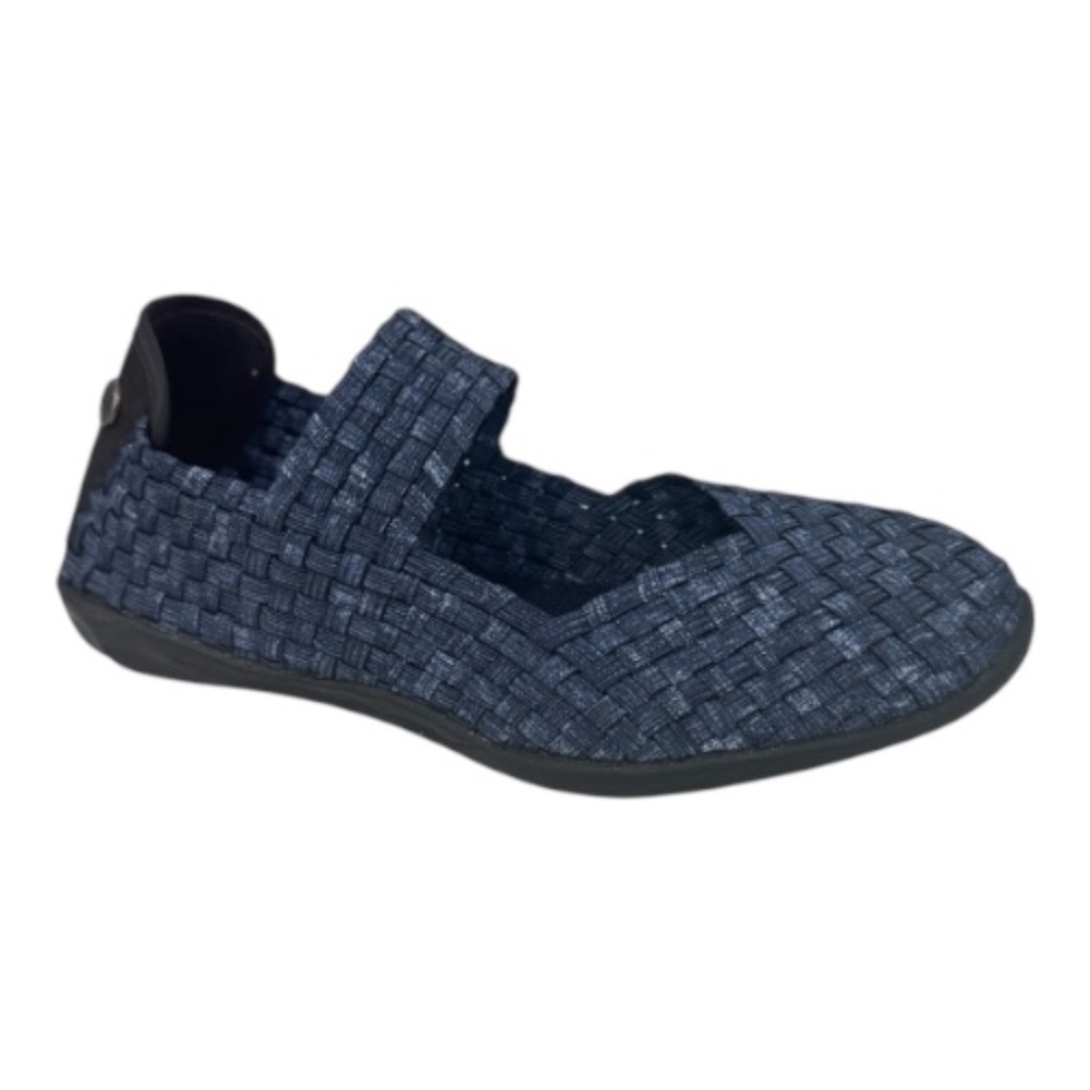 Bernie Mev Cuddly-Jeans Women Mary Jane Flats Stretch Comfort NWB